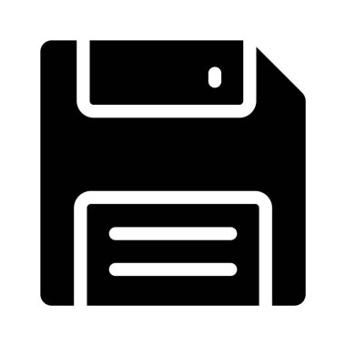 Şu dikkatlice tasarlanmış disket simgesine bir bakın.