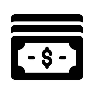 Modern biçimdeki kağıt para birimi vektör tasarımı