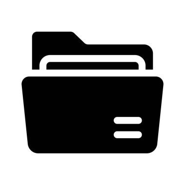 Dizin simgesi tasarımı, beyaz arkaplanda izole edilmiş