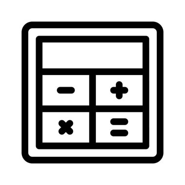 Matematiksel hesaplamalar, hesaplama aygıtı, hesap makinesinin simgesi