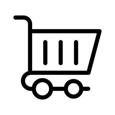 Bu güzel alışveriş arabası ikonunu alın, online alışveriş vektörü tasarımı