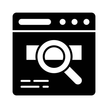 Kullanmaya hazır bu inanılmaz web arama simgesini indir