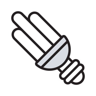 Elektrik tasarrufu için kullanılan enerji verimli CFL ampulü