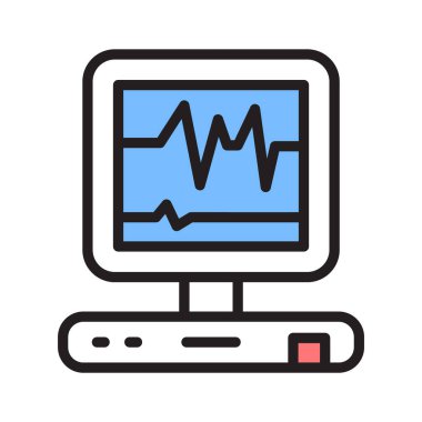 Kalp atış hızı ve sağlık kontrolü için kullanılan bir kalp monitörü