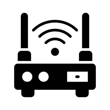 İnternet bağlantısı ve veri dağılımı için kablosuz yönlendirici