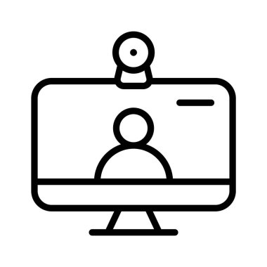 Uzaktan iletişim için kullanılan bir video çağrısı görüntüsü