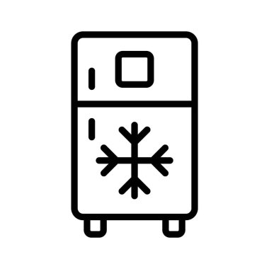 Yiyecek ve soğutma malzemelerini korumak için ev buzdolabı.