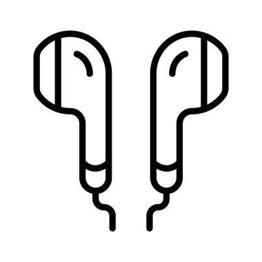 Yaratıcı bir şekilde hazırlanmış bu kulaklık ikonunu alın.