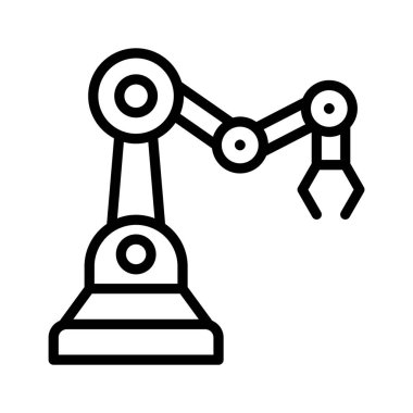 Otomasyon ve endüstriyel işlerde kullanılan bir robot tutucu