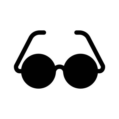 Bir çift gözlük, görüşü, gözlüğü ya da modayı simgeliyor.