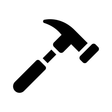 Bir çekiç, aletleri temsil eden, bina, inşaat veya onarım