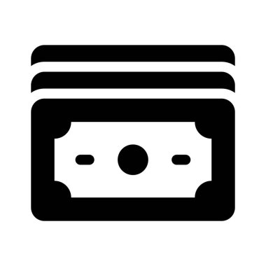 Banknotes simge tasarımı modada, premium kullanıma hazır