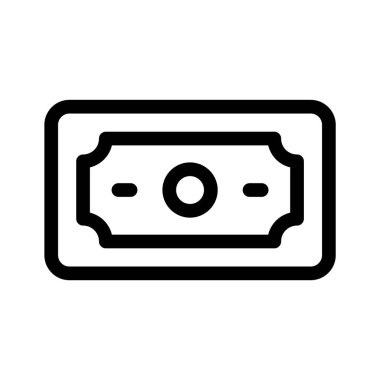 Banknotes simge tasarımı modada, premium kullanıma hazır