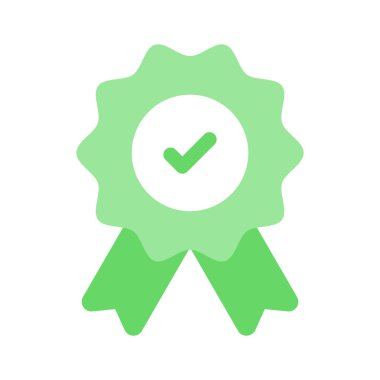 Kaliteli rozetin modern tasarım simgesini moda tarzında kapın