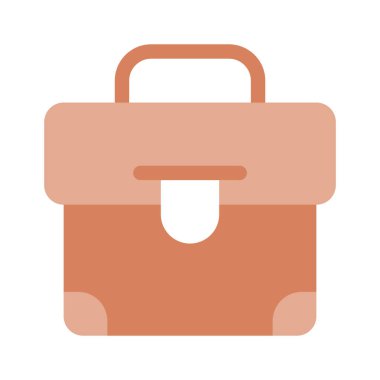 İş, iş ve belgeleri sembolize eden profesyonel bir evrak çantası