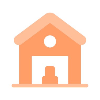 Mal depolama, depo vektör tasarımı için bina