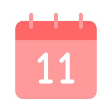 Tarihleri, zamanlamaları veya olayları temsil eden basit bir takvim simgesi