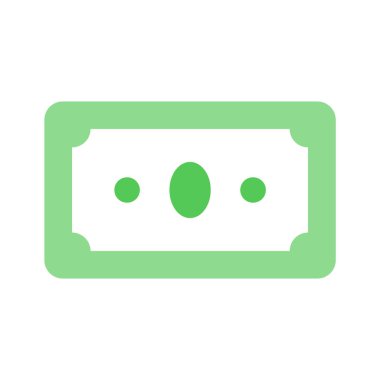 Banknotes simge tasarımı modada, premium kullanıma hazır