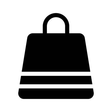 Perakende satış, alım veya tüketicinin iyiliğini sembolize eden bir alışveriş poşeti simgesi