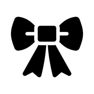 Genellikle hediyeler ve moda için kullanılan dekoratif bir yay.