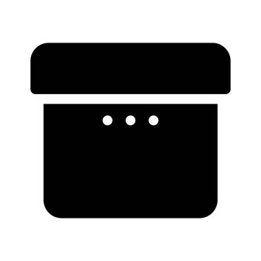 Hediyeleri, ödülleri ya da paketleri temsil eden basit bir hediye kutusu