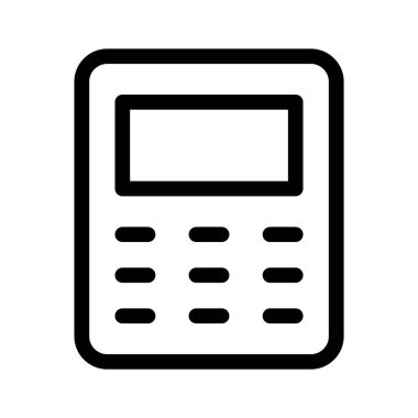 Finansal, eğitici veya matematiksel hesaplamalar için hesap simgesi