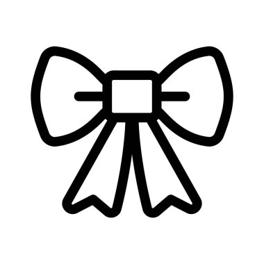 Genellikle hediyeler ve moda için kullanılan dekoratif bir yay.