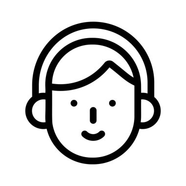 Müşteri desteğini veya yardımını sembolize eden kulaklık takan bir kişi