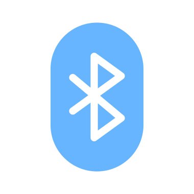 Bluetooth sign vector icon design in trendy style