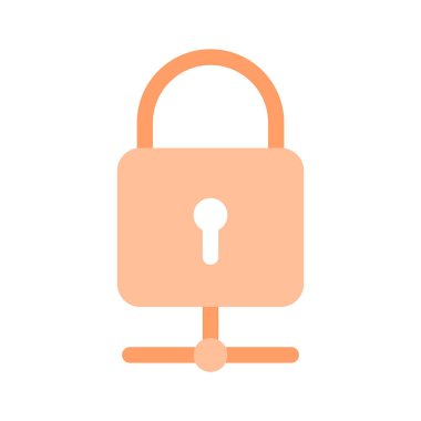 Ağ korumasının iyi tasarlanmış simgesi, simge kullanmaya hazır