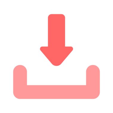 İndirme simgesini düzenlenebilir biçiminde, premium kullanım için kullanmaya hazır