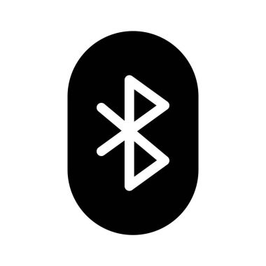 Bluetooth sign vector icon design in trendy style