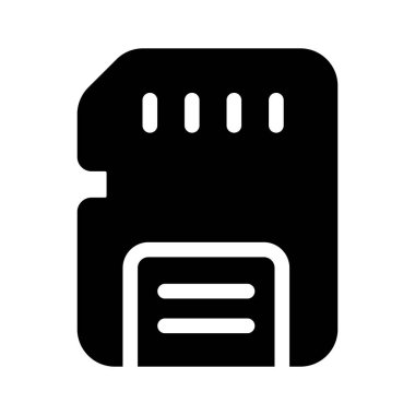 Düzenlenebilir biçimdeki hafıza kartı simgesine bak