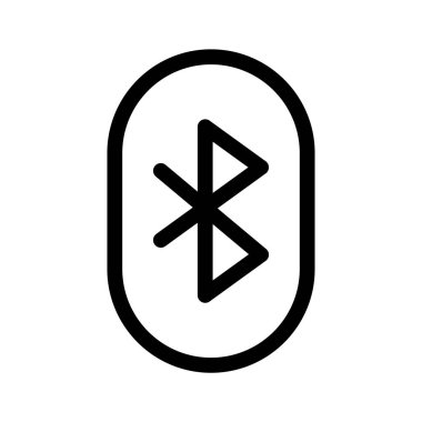 Bluetooth sign vector icon design in trendy style