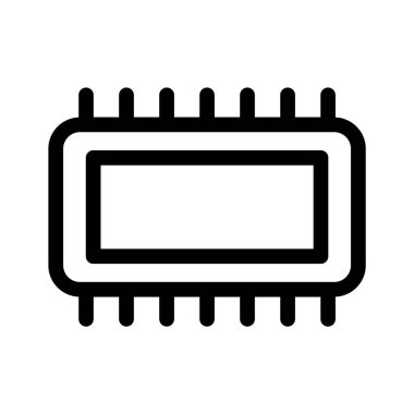 Moda biçimi olan bulut işlemcisinin simgesi, premium vektör