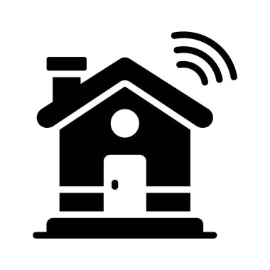 Yapay zeka ev vektör tasarımı benzersiz şekilde