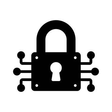 Siber güvenlik yoluyla veri ve sistemlerin korunması, simge kullanmaya hazır