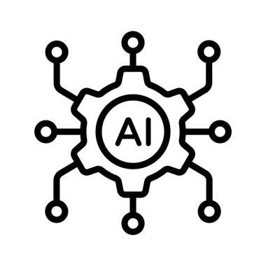 Moda tarzında bu modern otomasyon simgesini yakala