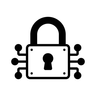 Siber güvenlik yoluyla veri ve sistemlerin korunması, simge kullanmaya hazır