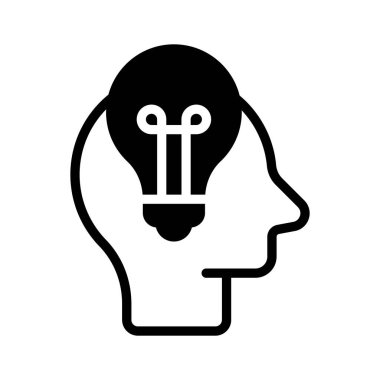 Modern tarzda iyi tasarlanmış fikir oluşturma vektörü