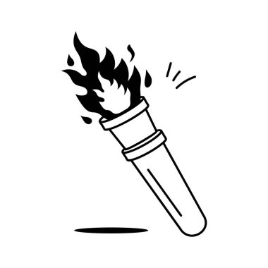 ikonik Olimpiyat meşale ikonu, birliği ve spor ruhunu sembolize ediyor