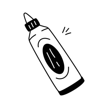 Cilt kremi simgesi tasarımı beyaz arkaplanda izole edildi