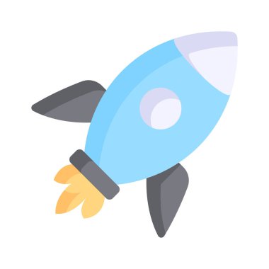 Roket simgesi, bir projenin başlamasını veya başlatılmasını simgeler