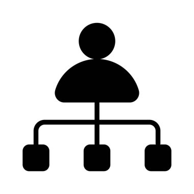 Bağlantıları olan, takım ağını sembolize eden insanlar ağı