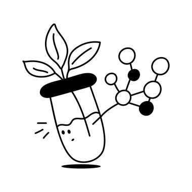 Bitki biyolojisi ve çevre dostu moleküler çalışmalar içeren araştırma