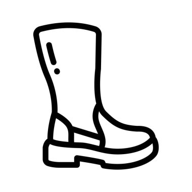 Sağlam tabanlı diz boyu botlar, serin hava için mükemmel.