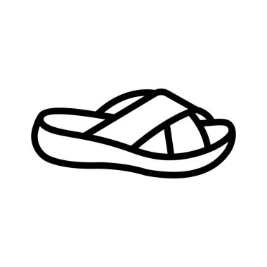 Moda tarzında rahat terlikler kullanmaya hazır