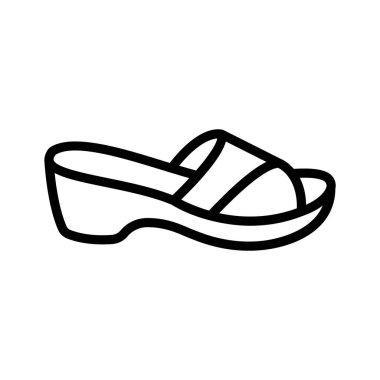 Moda tarzında rahat terlikler kullanmaya hazır