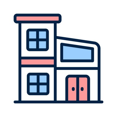 Ticari veya işyeri yapısının simgesi