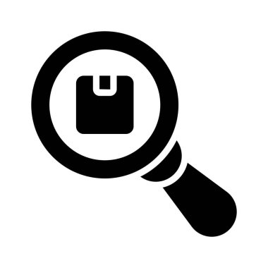 Bir mağazada ürün aramasını temsil eden simge